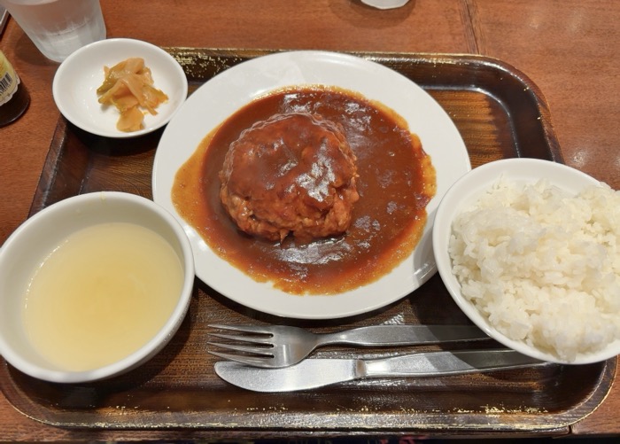 トレッサ横浜 富士力食堂 大玉ハンバーグ