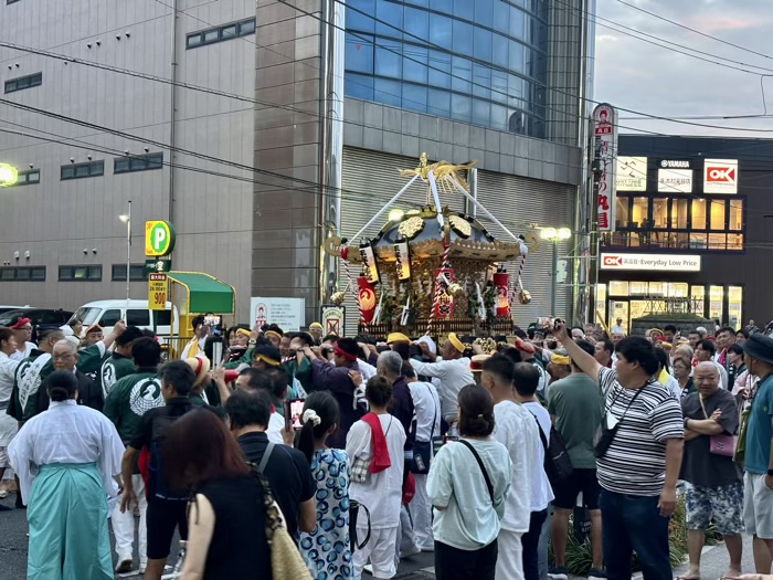 湘南　平塚八幡宮　例大祭　神輿渡御