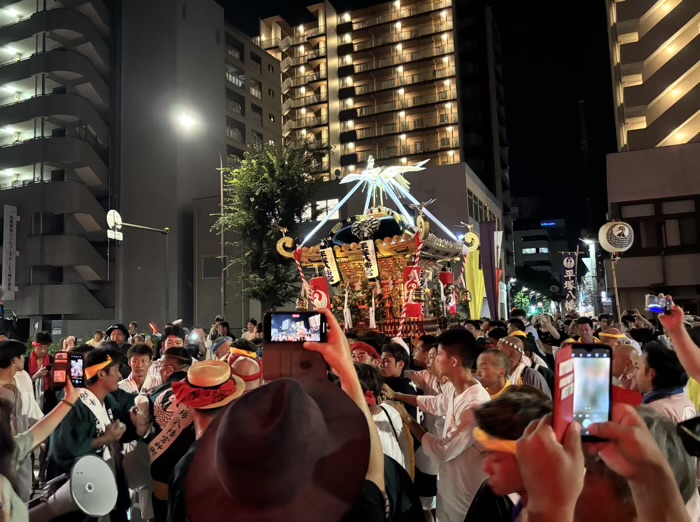 湘南　平塚八幡宮　例大祭　宮入り