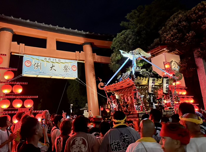 湘南　平塚八幡宮　例大祭　宮入り