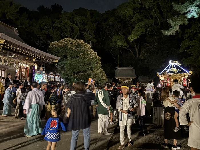 湘南　平塚八幡宮　例大祭　宮入り