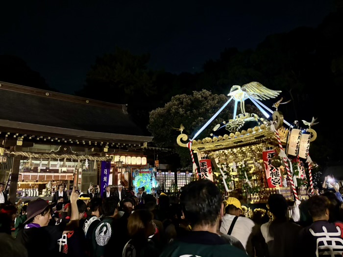 湘南　平塚八幡宮　例大祭　宮入り