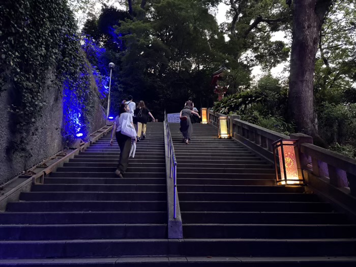 江島神社　江の島灯篭