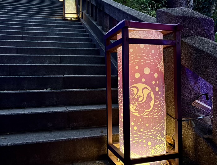 江島神社　江の島灯篭