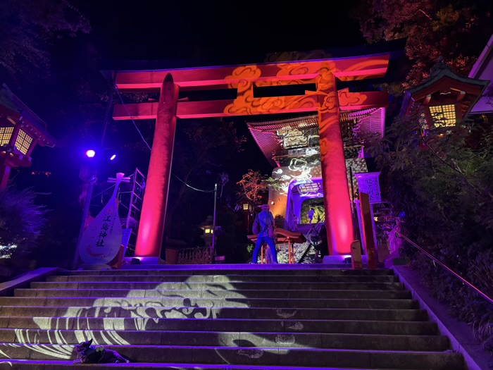 江島神社　江の島灯篭　瑞心門