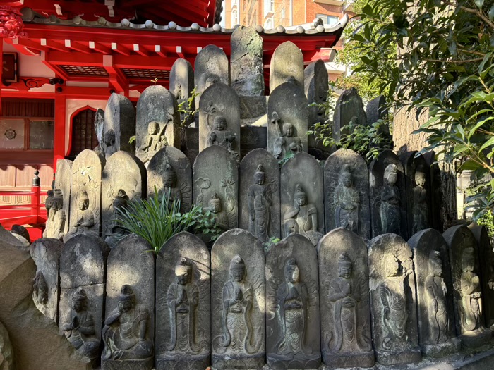 文京区　願行寺　西国札所観音霊場仏塔
