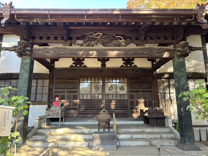 文京区　願行寺　本堂
