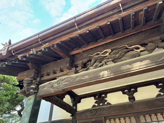 文京区　願行寺　本堂