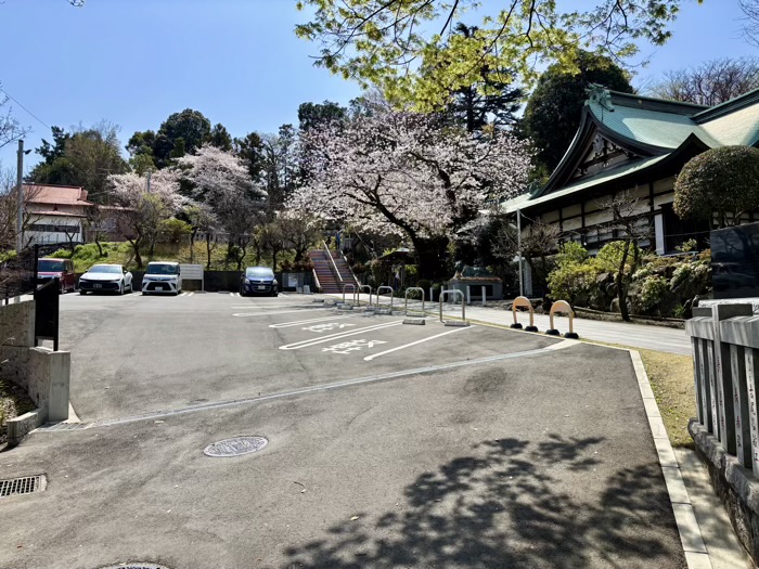 横浜　上永谷　永谷天満宮　駐車場