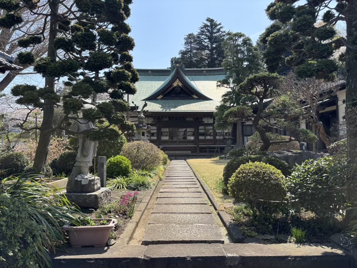 横浜市港北区上永谷　天神山　貞昌院