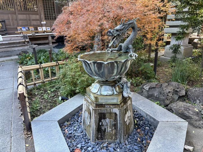 鎌倉　成就院　手水