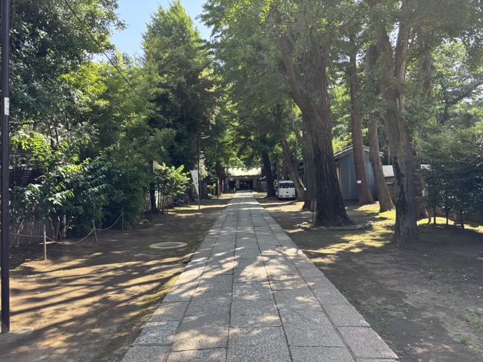 文京区　駒込天祖神社　参道