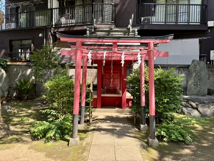 文京区　駒込天祖神社　鎮火稲荷神社
