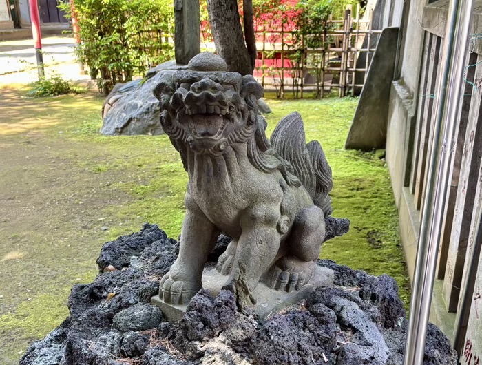 文京区　駒込天祖神社　狛犬