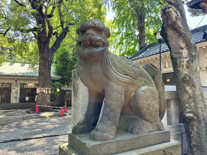 文京区　駒込天祖神社　狛犬