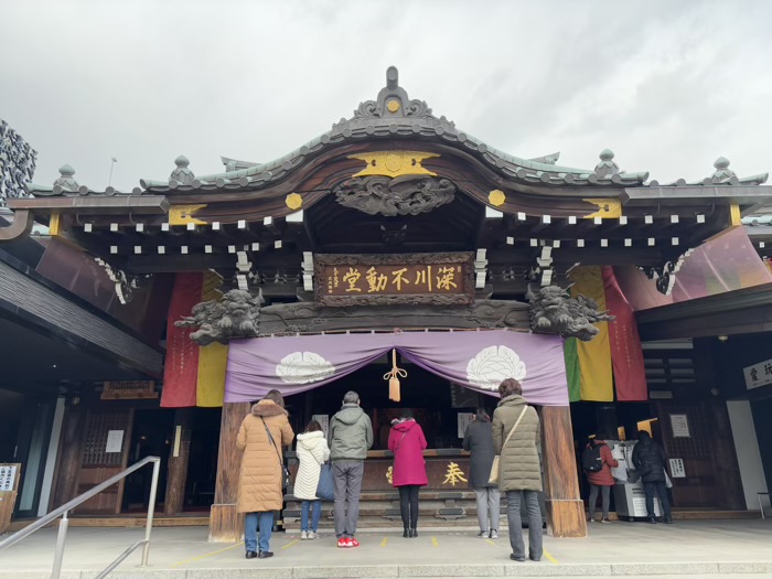 門前仲町　深川不動堂（成田山東京別院）　旧本堂
