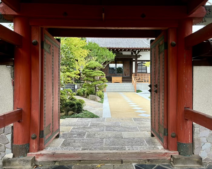 目黒　海福寺　四脚門