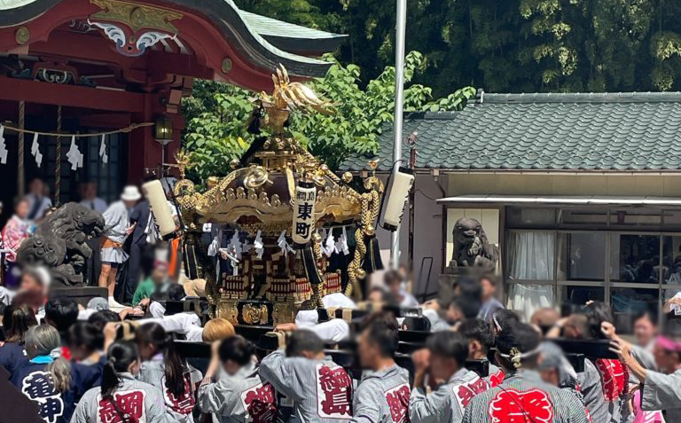 横浜　綱島諏訪神社　例大祭