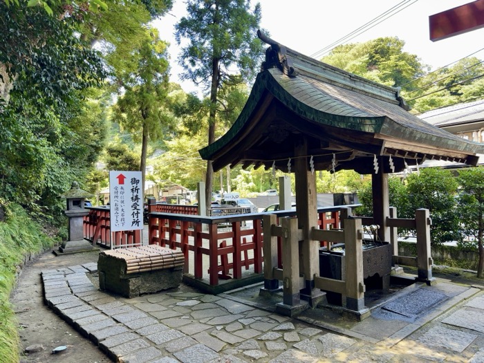 鎌倉　鶴岡八幡宮　車お祓い所