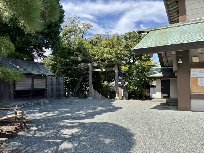 横浜　伊勢山皇大神宮　裏参道