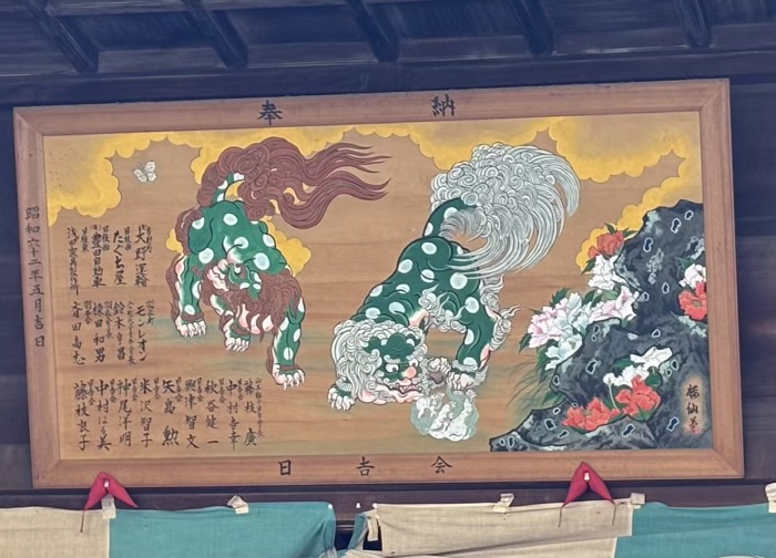 横浜　お三の宮日枝神社　神楽殿