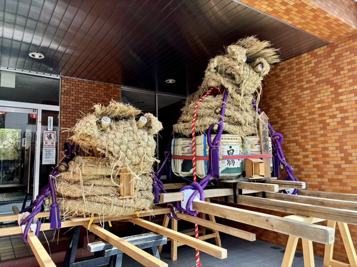 世田谷区　奥沢　奥澤神社　厄除大蛇お練り