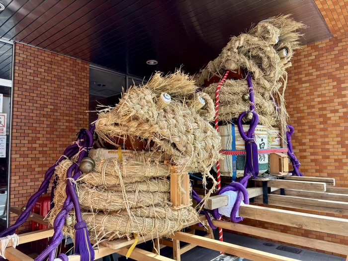 世田谷区　奥沢　奥澤神社　厄除大蛇お練り
