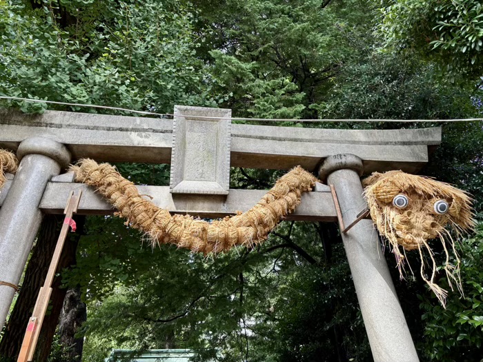 世田谷区 奥沢 奥澤神社 厄除大蛇お練り