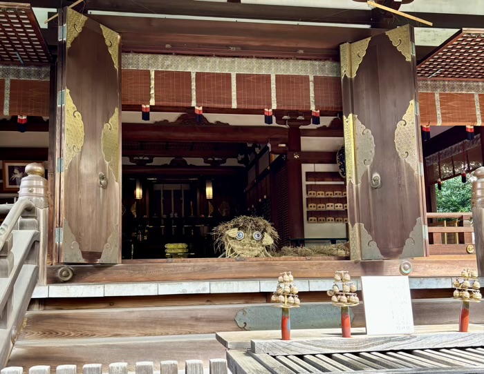 世田谷区　奥沢　奥澤神社　厄除大蛇お練り