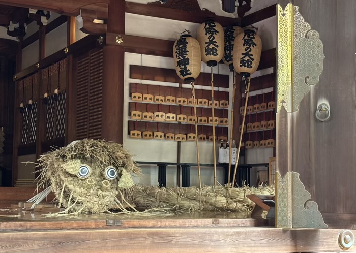 世田谷区　奥沢　奥澤神社　厄除大蛇お練り