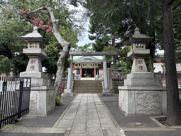 世田谷区　二子玉川　瀬田玉川神社