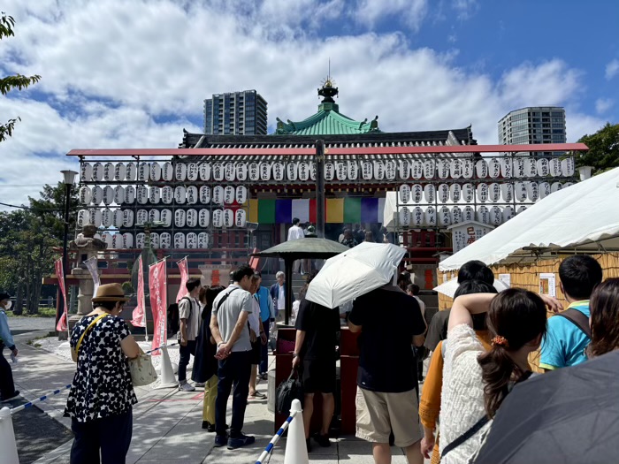 上野　不忍池弁天堂　巳成金大祭