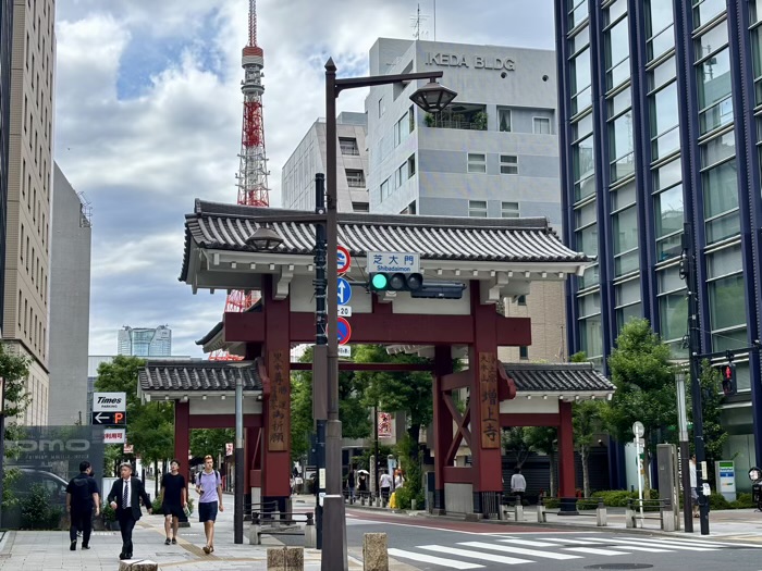 港区　増上寺　大門