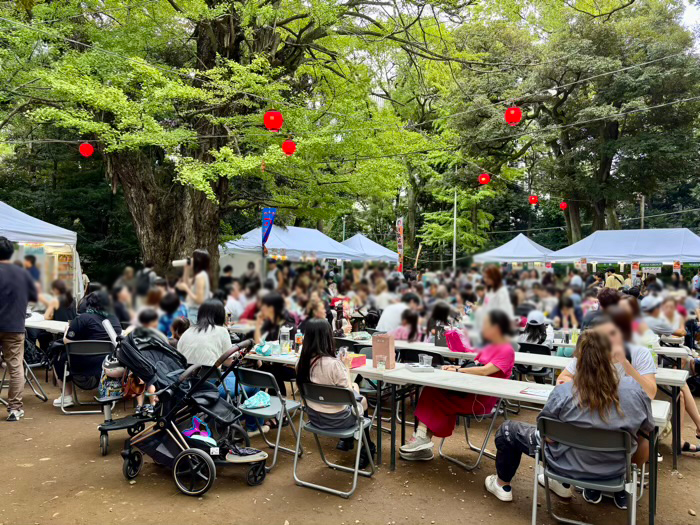 港区　赤坂氷川神社　例大祭「赤坂氷川祭」　屋台