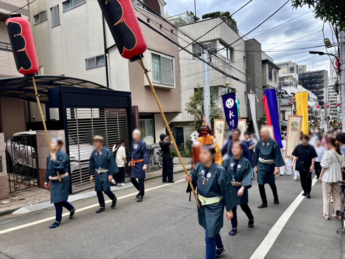 港区　赤坂氷川神社　例大祭「赤坂氷川祭」　宮入