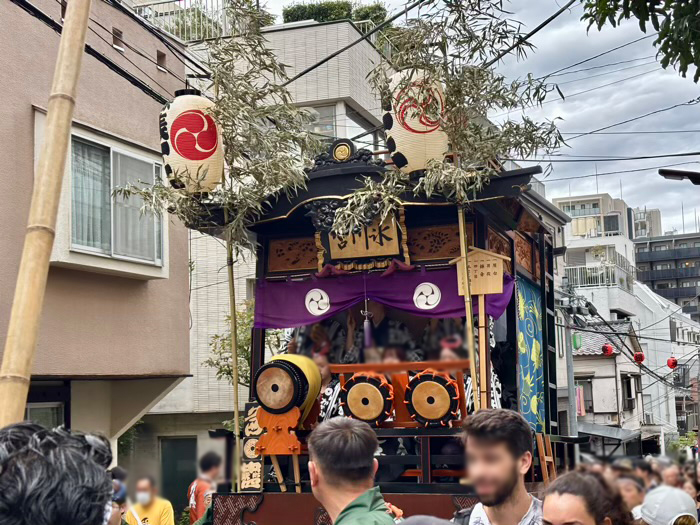 港区　赤坂氷川神社　例大祭「赤坂氷川祭」　宮入