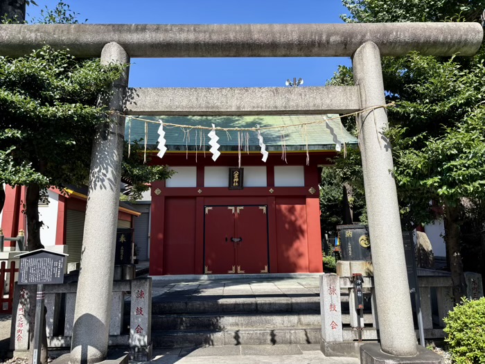 神田明神（神田神社）　社日参り　大伝馬町八雲神社