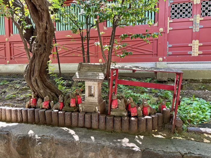 東京　千代田区　神田明神（神田神社）　狐の祠