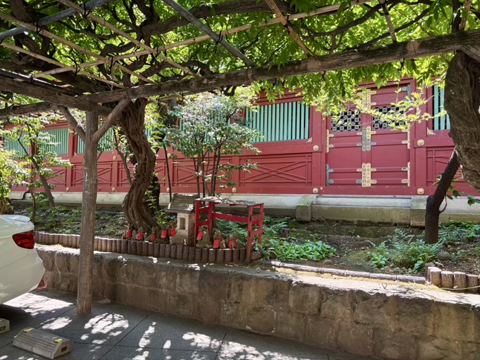 東京　千代田区　神田明神（神田神社）　狐の祠