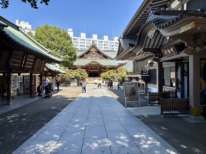 東京 文京区 湯島天満宮 参道