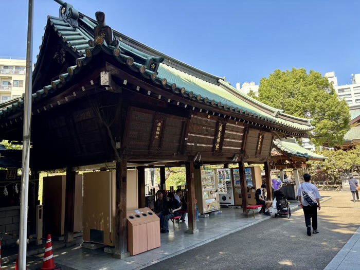 東京 文京区 湯島天満宮 参道