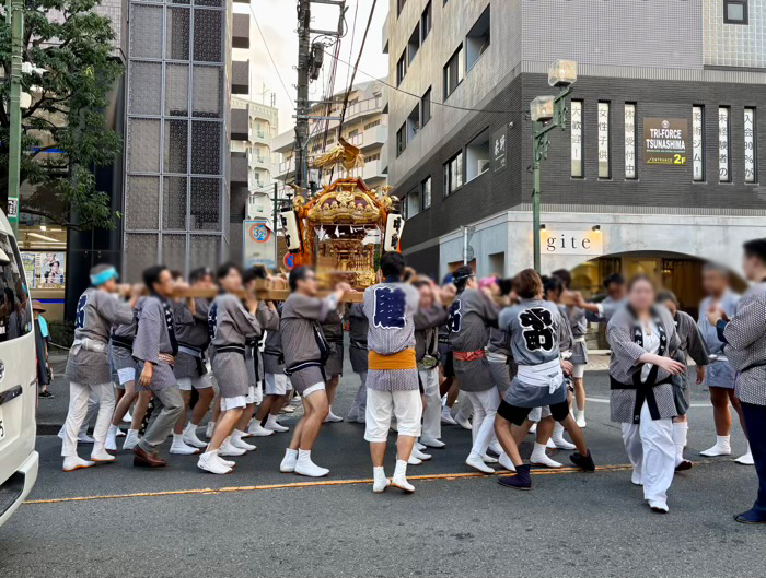 横浜　綱島諏訪神社　例大祭