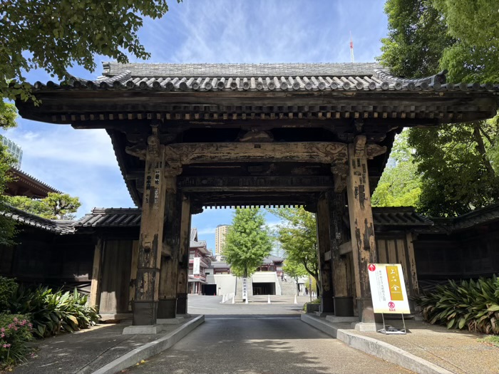 港区　増上寺　黒門