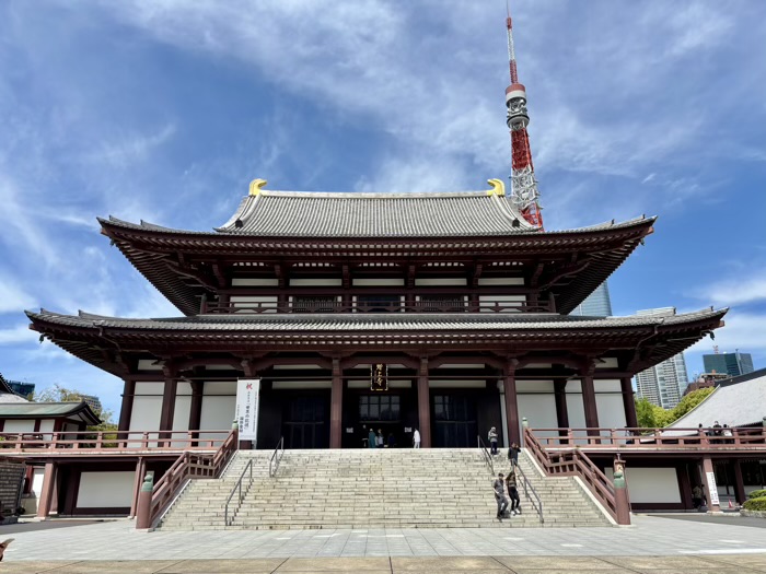 港区　増上寺　本堂