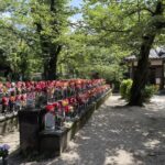 港区　増上寺　西向観世音菩薩堂と千躰子育地蔵尊