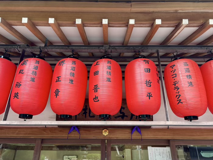 赤坂 豊川稲荷東京別院 献灯提灯