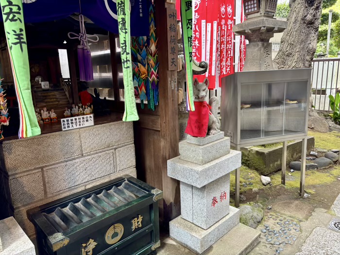 赤坂 豊川稲荷東京別院 叶稲荷尊天 お供え物