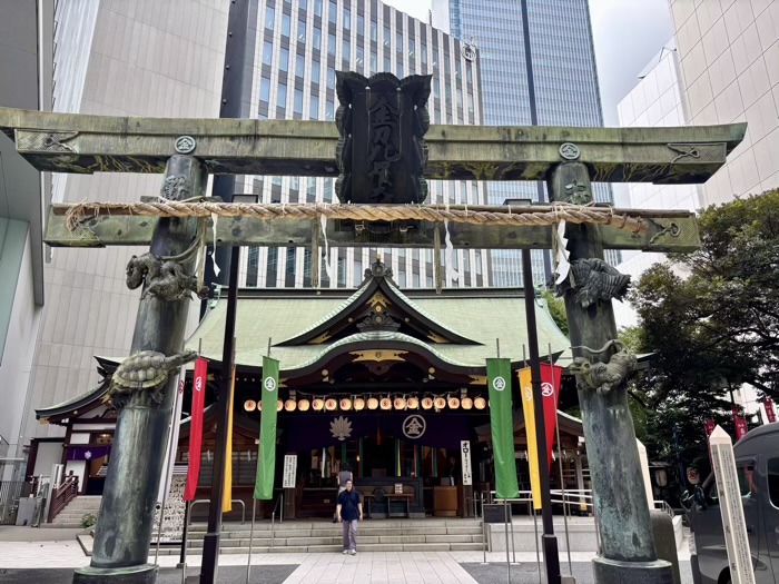 港区　虎ノ門 金刀比羅宮　縁日