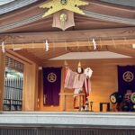 港区　虎ノ門 金刀比羅宮　縁日　神楽奉納