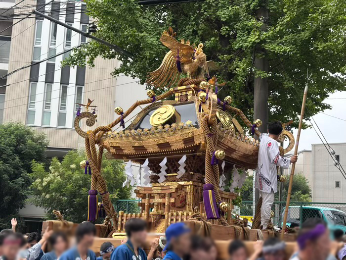 鷺沼　有馬神明神社　例大祭　神輿渡御